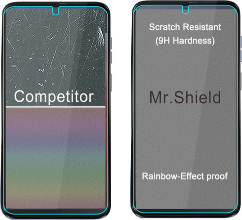 Mr.Shield Screen Protector for Motorola Moto G Play (2024) - 3-Pack, Tempered Glass, Japan Glass with 9H Hardness