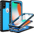 BEASTEK NRE Series Waterproof Case for iPhone Xs MAX, Shockproof IP68 Full Body Cover with Built-in Screen Protector