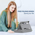 KDD 12.9, 10.5, 9.7 6 5 4 3, Tablet Pillow Holder, Foldable iPad Stand for Lap, Bed and Desk -Tablet Soft Pad Dock