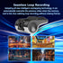 BINIZE 1080P Dash Camera, DVR Dual Car Driving Recorder with Loop Recording, Motion Detection, ADAS Distance Warning