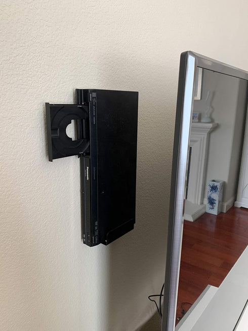 Mount Plus MP-06-02 Adjustable Cable Box Mount, Wall Mount for Modems, Media Players, Cable Boxes, Game Consoles