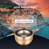 Portable Cell Phone Camera Lens: 3 in 1 Clip on Super Wide Angle, Macro, Fisheye Lens Compatible for iPhone
