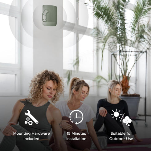 SOUND BASS Move Speaker Wall Mount Bracket, Weatherproof, Compatible with Sonos Move & Move 2, Includes Mounting