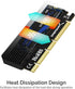 SABRENT NVMe M.2 SSD to PCIe X16/X8/X4 Card with Aluminum Heat Sink (EC-PCIE)