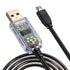 Feanteek USB Programming Cable for Uniden USB-1 Scanner Radio, PC Interface Cable Compatible