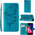 iPhone SE 2022/SE 2020 Case, 6/6S/7/8 Wallet Case | Butterfly Floral Embossed Leather Protective Flip Cover with Card