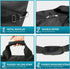 48" Long Tripod Carrying Bag for Speaker and Light Stands, Mic/Microphone Poles - with Adjustable Shoulder Strap, Heavy