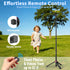 Kinwald 57" MagSafe Compatible Phone Tripod with Remote, Strong Magnetic Selfie Stick, Secure & Portable Tripod