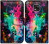 Colorful Universe Sky Leather Flip Phone Case Wallet Cover for Moto G Power 2021, with Card Slot Holder Kickstand