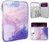 TiMOVO 13 Inch Tablet Sleeve for iPad Air 2024, iPad Pro 12.9" M2 2022/2021, Protective Bag with Pocket, Purple