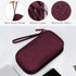 Skycase Electronic Organizer Travel Case - Waterproof Travel Cord Organizer Pouches for Accessories, Red