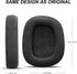 Replacement Ear Pads for Logitech G533 G633 G935, GVOEARS Ear Cushions Compatible with Logitech Headphones (Black)