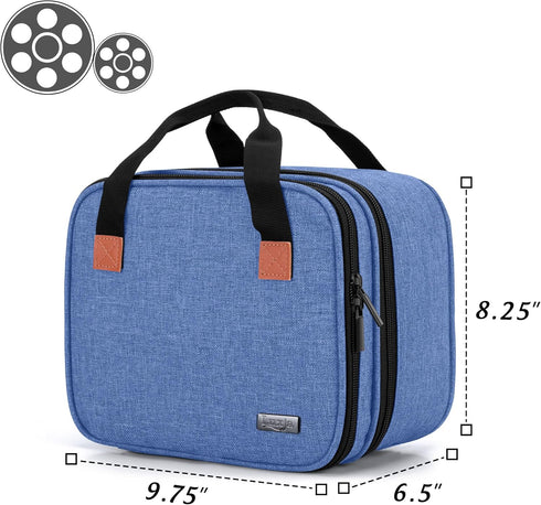 LUXJA Carrying Bag for DR.J Mini Projector | Portable Case for Mini Projector and Accessories | Blue