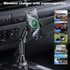 Wireless Car Charger, Car Cup Phone Holder, 15W Fast Charging Auto Clamping Dual Port PD&QC3.0 for iPhone