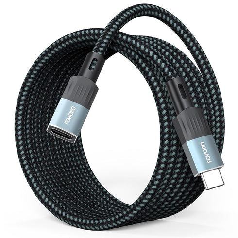 USB C Extension Cable 10Ft Long, 10Gbps Data Transfer/100W Charging/4K@60Hz USBC 3.2