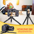 Zeadio etc(40kg/88lb Heavy Duty Metal Camera Tripod Stand - Universal Small Table Tripod for Camera, Gimbal, Action