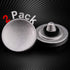 Soft Shutter Release Button (2 Pack/Black), High-end Concave Camera Shutter Button