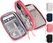 Electronic Organizer Travel USB Cable Accessories Bag, Waterproof Case for Power Bank, Charging Cords, Earphones