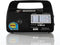 Supersonic 9 Band AM/FM/SW 1-7 Portable Radio, High Sensitivity Receiver, Rechargeable Battery, Torch Light
