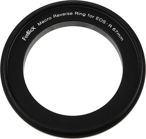 Macro Reverse Ring 67mm Adapter for Canon RF - Camera Mount to 67mm Filter Thread for Canon RF Mount