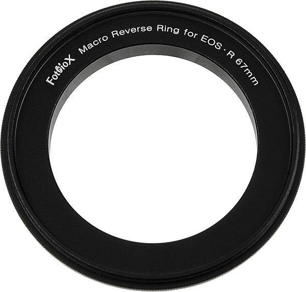 Macro Reverse Ring 67mm Adapter for Canon RF - Camera Mount to 67mm Filter Thread for Canon RF Mount