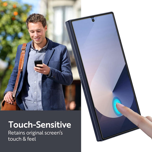 ArmorSuit 2+2 Pack Screen Protector for Samsung Galaxy Z Fold 6, Case Friendly MilitaryShield HD Clear Film, Made in USA