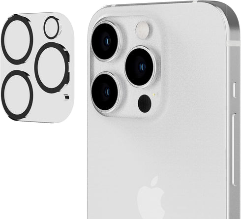 Tech21 Impact Glass Camera Lens Protector Bundle for iPhone 15 Pro