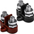 True Mods 12V-48V Dual Stud Battery Junction Post, 3/8 Inch M10 Power Distribution Post Terminal Bus Bar