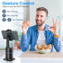 MOERTEK 360 Auto Face Tracking Selfie Stick Tripod for iPhone, Auto Rotating Face Tracking Tripod, Gesture Control, No