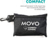 Movo CRC11 Camera Rain Coat Cover for DSLR and Mirrorless Cameras and Lens (Junior Size: 11" x 14.5")