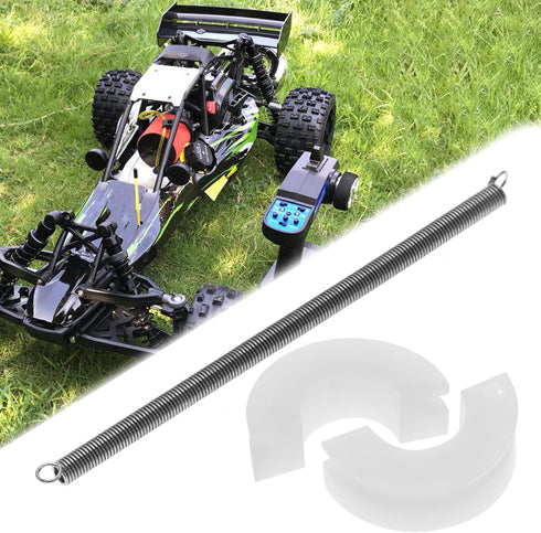 Micro Traders 2 Sets 1/10 Plastic RC Clutch Clutch Shoes with Spring Adjustment for Remote Controlled Nitro HSP Car