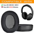 WH XB910N Earpads Cushions Replacement Compatible with Sony WH-XB910 XB910N Extra Bass Noise Cancelling Headphones,(NO fit WH-H910N Model) Ear Pads with Softer Protein Leather (Black Cooling Ge)