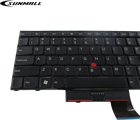 Laptop Keyboard Replacement for ThinkPad Edge E530 E530C E535 E545, 15.6 inch, Black US Layout