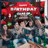 Sumind Video Game Happy Birthday Backdrop Banner for Boys Birthday Party Decorations, 70.8 x 43.3 Inch