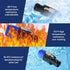 Pack of 8 NL4FC Speakon Connectors, 4 Pole Speak-ON Connector with Twist Lock for Amplifier to Speaker