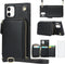 Asuwish Phone Case for iPhone 11, Wallet Cover with Screen Protector and Zipper Card Holder Slot, Leather Flip Cell