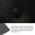 Speaker Grill Cloth, Stereo Mesh Fabric Protective Dustproof Cloth for Home Speaker Repair - 19.7" x 59" Dark Grey