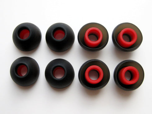 8 Medium (M) Ergonomic Replacement Earbuds Eartips for Sennheiser IE, CX, CXC, CXL, OCX, MM Series