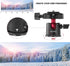 SmallRig Mini Ball Head, Tripod Head Camera 360° Panoramic with 1/4" Screw, 3/8" Thread Mount, Max Load 4.4lbs