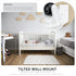 BRAINWAVZ Adhesive Wall Mount for VAVA Baby Monitor Camera (VA-IH006) - Easy to Install, No Mess