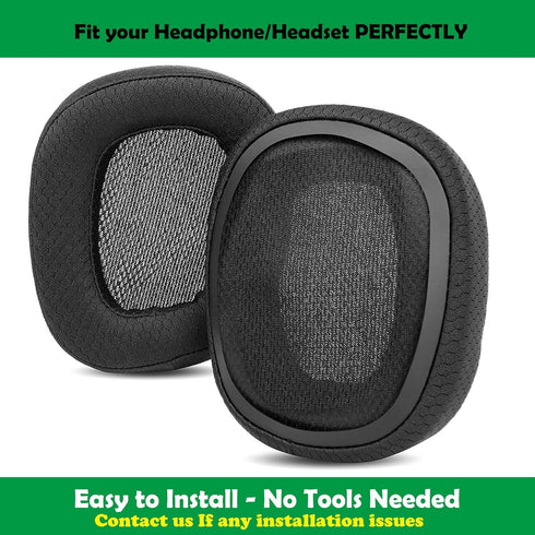 Professional Replacement Earpads for Logitech G935 G933 G633 G533 G233 Wireless Gaming Headset, Breathable Fabric