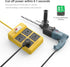 GFCI Power Strips with 3M Heavy Duty Extension Cord, 4 Gang Sockets, 15A Fused, 30mA RCBO