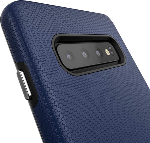 Crave Dual Guard Case for Samsung Galaxy S10, Shockproof Protection, Dual Layer, Navy