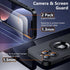 Temdan Magnetic iPhone 13 Pro Case - Black, Military Grade Drop Protection, Shockproof, Compatible with MagSafe.