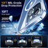 Clear Magnetic Slim Case for iPhone 13 & 14 - 10FT Military Grade Protection, MagSafe Compatible (6.1")