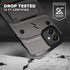 ZIZO Bolt Series Case for iPhone 12 Mini with Screen Protector, Kickstand Holster Lanyard - Gun Metal Gray