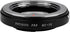 Fotodiox Pro Lens Mount Adapter, Minolta MD MC Lens to Pentax K DSLRs, Model MD-PK Pro