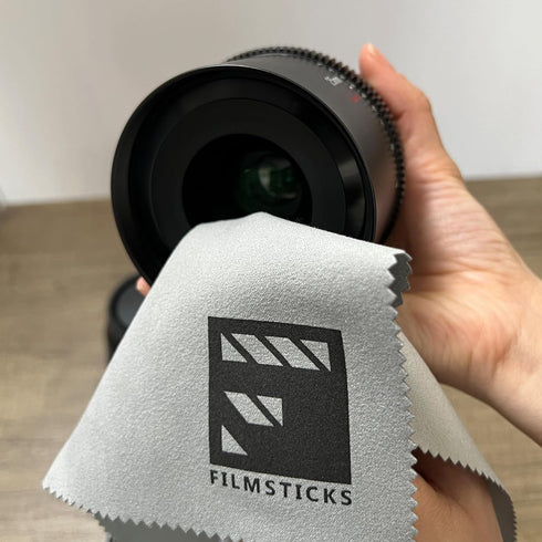 Microfibre Cleaning Cloth for Wiping Clean Acrylic Clapperboards, Camera Lenses, Glasses