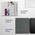 kwmobile 10. Case Compatible with Amazon Kindle Oasis Generation Case - eReader Cover - Front Page