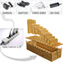 Prosumer's Choice 10 Device Bamboo Cell Phone Charging Station Dock, Clutter Organizer for Multiple Devices